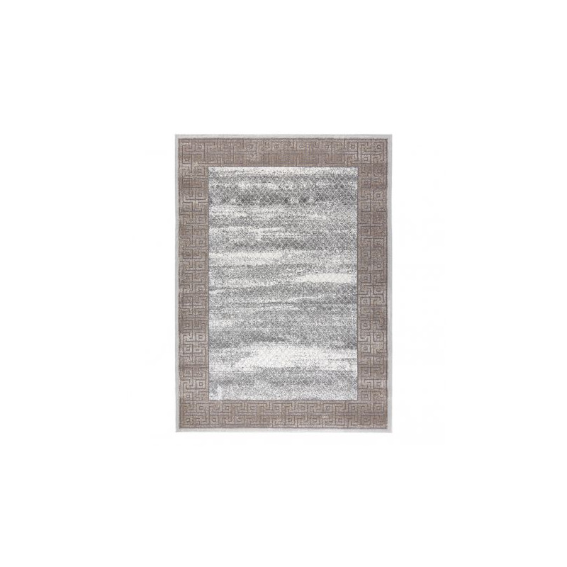 Dywan NOBLE nowoczesny 1512 67 Ramka, grecki vintage przecierany - Strukturalny, dwa poziomy runa krem / beż 160x220cm Dywan NOBLE nowoczesny 1512 67 Ramka, grecki vintage przecierany - Strukturalny, dwa poziomy runa krem / beż 160x220cm