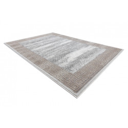 Dywan NOBLE nowoczesny 1512 67 Ramka, grecki vintage przecierany - Strukturalny, dwa poziomy runa krem / beż 160x220cm Dywan NOBLE nowoczesny 1512 67 Ramka, grecki vintage przecierany - Strukturalny, dwa poziomy runa krem / beż 160x220cm