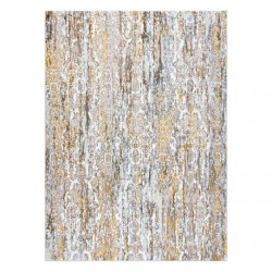 Dywan GLOSS nowoczesny 8487 63 Ornament, stylowy, glamour złoty / beż 80x150cm