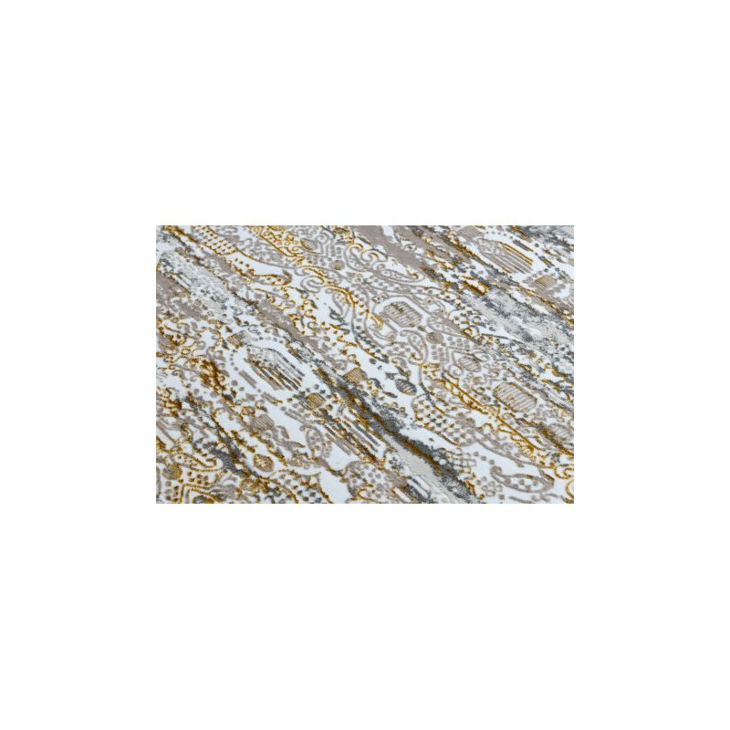 Dywan GLOSS nowoczesny  8487 63 Ornament, stylowy, glamour złoty / beż 120x170cm