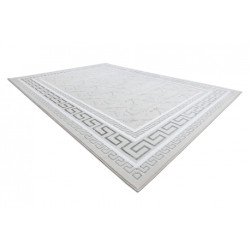 Dywan GLOSS nowoczesny 2813 57 stylowy, ramka, grecki kość słoniowa / szary 180x270cm Dywan GLOSS nowoczesny 2813 57 stylowy, ramka, grecki kość słoniowa / szary 180x270cm