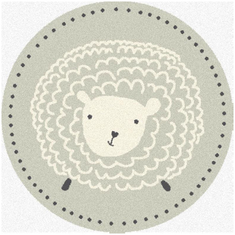 Dywan Agnella Magic Sheep Popielaty Koło Dywan Agnella Magic Sheep Popielaty Koło