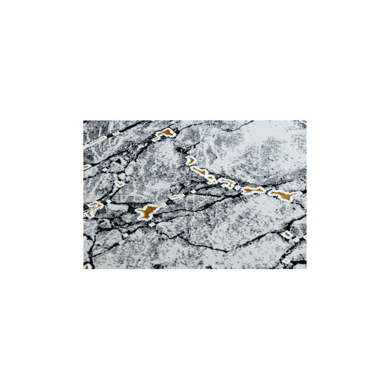 Dywan GLOSS nowoczesny  528A 58 Marmur, kamień, stylowy, glamour kość słoniowa / czarny 180x270cm