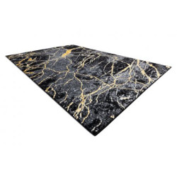 Dywan GLOSS nowoczesny 529A 82 Marmur, kamień, stylowy, glamour czarny / szary 180x270cm Dywan GLOSS nowoczesny 529A 82 Marmur, kamień, stylowy, glamour czarny / szary 180x270cm