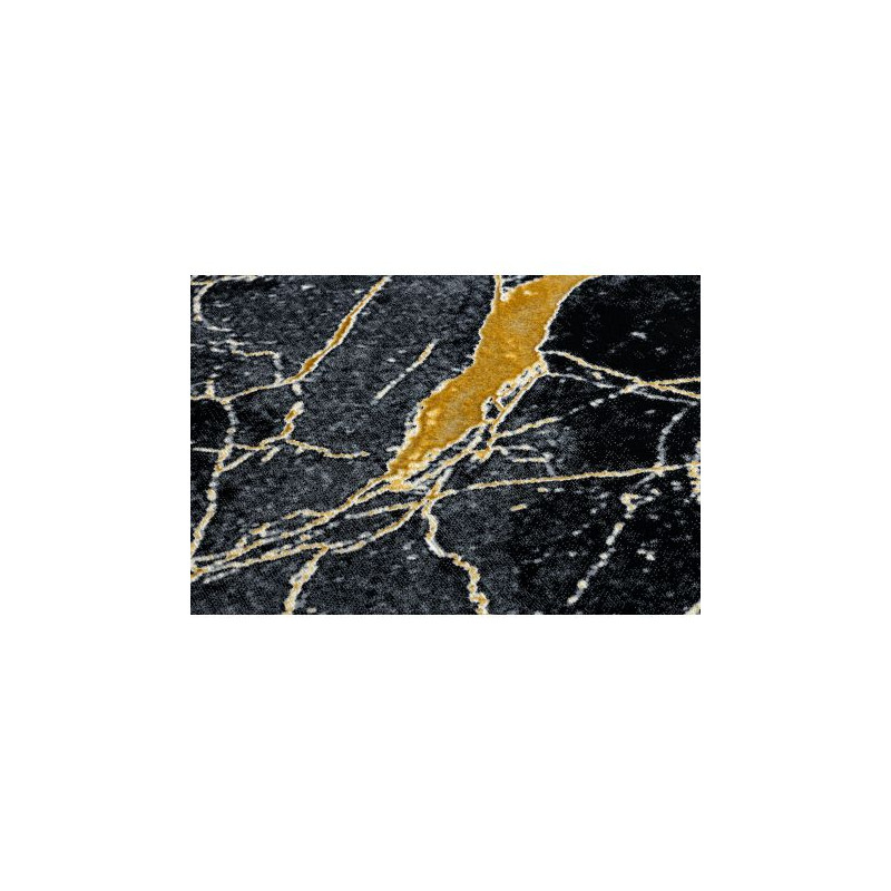 Dywan GLOSS nowoczesny  529A 82 Marmur, kamień, stylowy, glamour czarny / szary 280x370cm