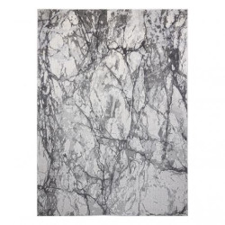 Dywan NOBLE nowoczesny 9962 65 Marmur, kamień - Strukturalny, dwa poziomy runa krem / szary 120x170cm