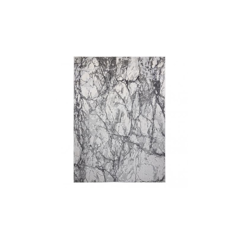Dywan NOBLE nowoczesny 9962 65 Marmur, kamień - Strukturalny, dwa poziomy runa krem / szary 120x170cm