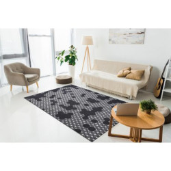 Dywan HEOS 78547 antracyt / krem HEKSAGON, PUZZLE 120x170cm