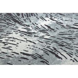 Dywan ZARA 0W3983 P50 520 - Strukturalny, dwa poziomy runa szary / beż 80x150cm