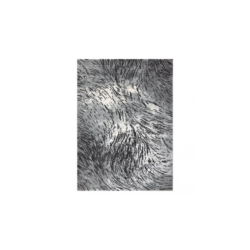 Dywan ZARA 0W3983 P50 520 - Strukturalny, dwa poziomy runa szary / beż 120x170cm