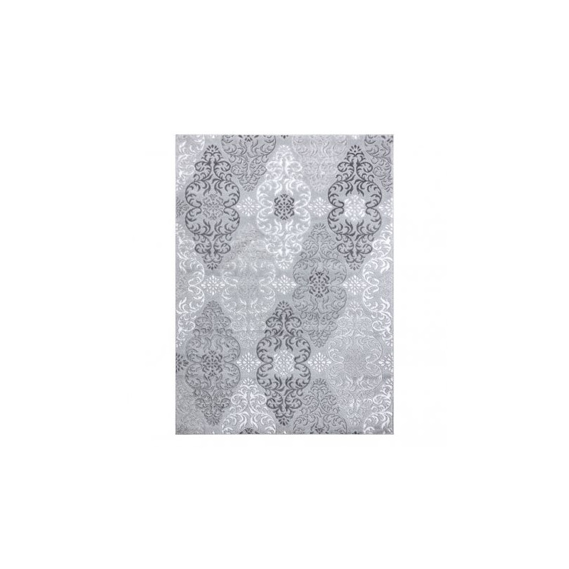 Dywan MEFE nowoczesny 8734 Ornament - Strukturalny, dwa poziomy runa szary 140x190cm Dywan MEFE nowoczesny 8734 Ornament - Strukturalny, dwa poziomy runa szary 140x190cm