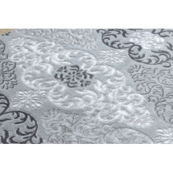 Dywan MEFE nowoczesny 8734 Ornament - Strukturalny, dwa poziomy runa szary 140x190cm Dywan MEFE nowoczesny 8734 Ornament - Strukturalny, dwa poziomy runa szary 140x190cm