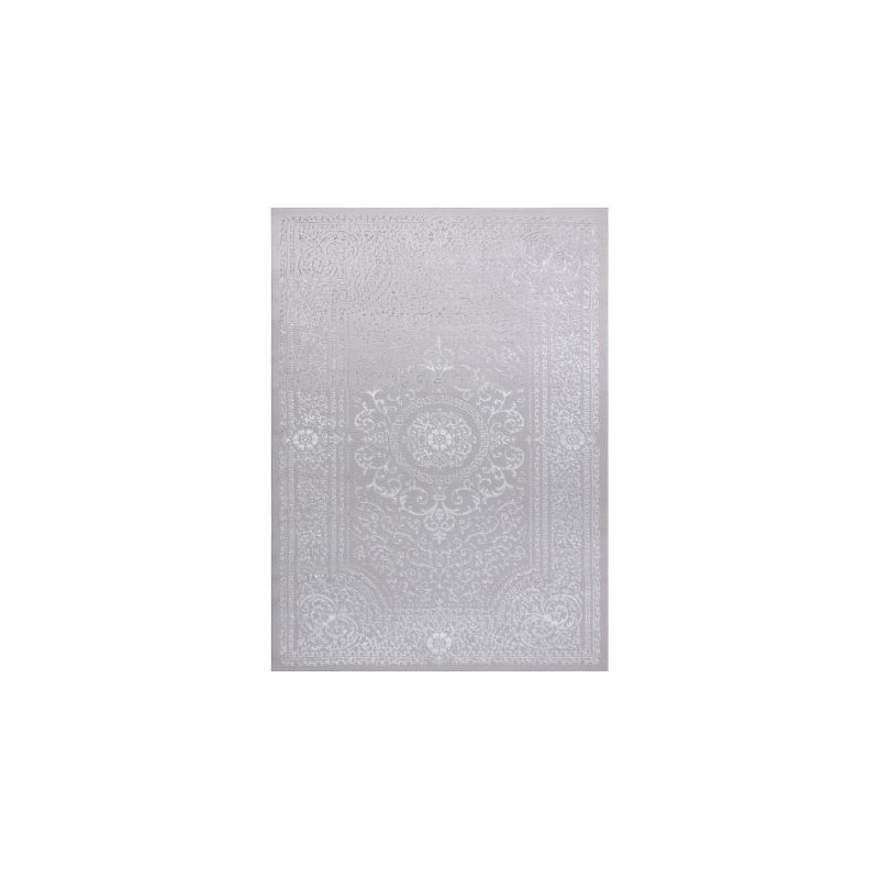 Dywan MEFE nowoczesny 8373 Ornament, ramka - Strukturalny, dwa poziomy runa szary 140x190cm Dywan MEFE nowoczesny 8373 Ornament, ramka - Strukturalny, dwa poziomy runa szary 140x190cm