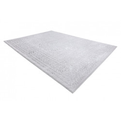 Dywan MEFE nowoczesny 8373 Ornament, ramka - Strukturalny, dwa poziomy runa szary 140x190cm Dywan MEFE nowoczesny 8373 Ornament, ramka - Strukturalny, dwa poziomy runa szary 140x190cm