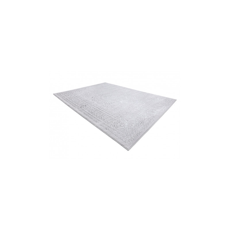 Dywan MEFE nowoczesny 8373 Ornament, ramka - Strukturalny, dwa poziomy runa szary 140x190cm Dywan MEFE nowoczesny 8373 Ornament, ramka - Strukturalny, dwa poziomy runa szary 140x190cm
