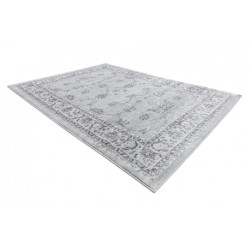 Dywan MEFE nowoczesny 2312 Ornament, ramka - Strukturalny, dwa poziomy runa szary 140x190cm