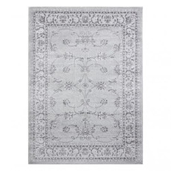 Dywan MEFE nowoczesny 2312 Ornament, ramka - Strukturalny, dwa poziomy runa szary 180x270cm