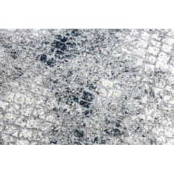 Dywan REBEC nowoczesny frędzle 51117 - dwa poziomy runa krem / granat 80x150cm Dywan REBEC nowoczesny frędzle 51117 - dwa poziomy runa krem / granat 80x150cm