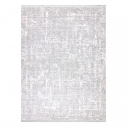 Dywan REBEC nowoczesny frędzle 51195A - dwa poziomy runa krem 80x150cm