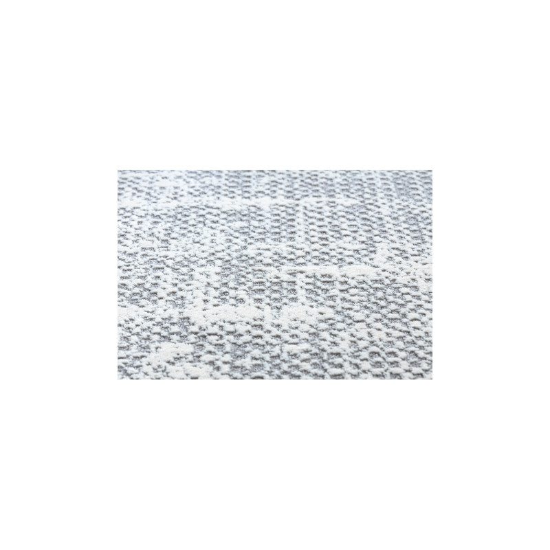 Dywan REBEC nowoczesny frędzle 51195A - dwa poziomy runa krem 80x150cm