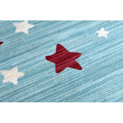 Dywan dziecięcy TOYS 75322 Miś dla dzieci - nowoczesny, nieregularny kształt granat - turkus / krem 133x192cm Dywan dziecięcy TOYS 75322 Miś dla dzieci - nowoczesny, nieregularny kształt granat - turkus / krem 133x192cm