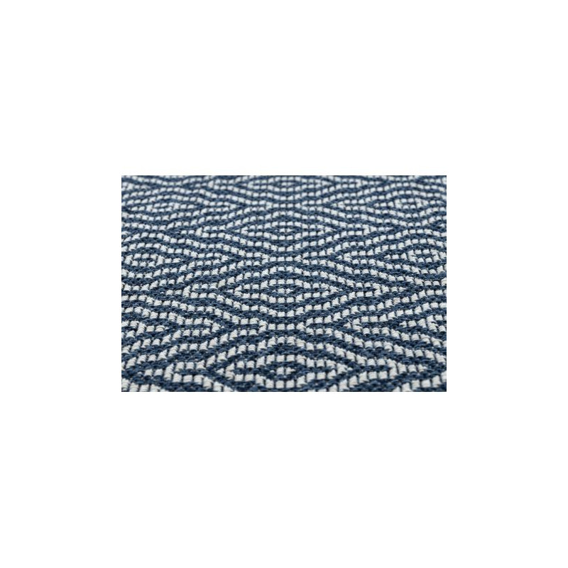 Dywan CASA Ekologiczny, EKO SIZAL Boho Romby 22084 granat / krem, z bawełny recyklingowanej 75x150cm Dywan CASA Ekologiczny, EKO SIZAL Boho Romby 22084 granat / krem, z bawełny recyklingowanej 75x150cm