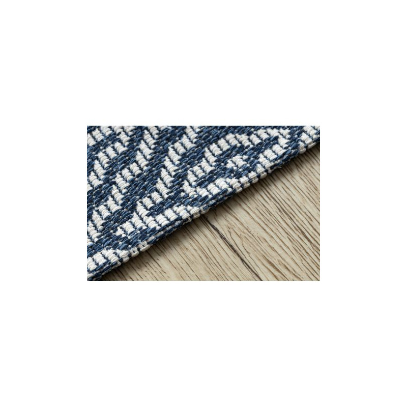 Dywan CASA Ekologiczny, EKO SIZAL Boho Romby 22084 granat / krem, z bawełny recyklingowanej 75x150cm Dywan CASA Ekologiczny, EKO SIZAL Boho Romby 22084 granat / krem, z bawełny recyklingowanej 75x150cm