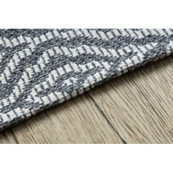 Dywan CASA Ekologiczny, EKO SIZAL Boho Romby 22084 antracyt / krem, z bawełny recyklingowanej 133x190cm Dywan CASA Ekologiczny, EKO SIZAL Boho Romby 22084 antracyt / krem, z bawełny recyklingowanej 133x190cm