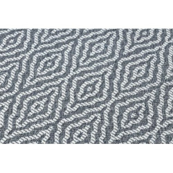 Dywan CASA Ekologiczny, EKO SIZAL Boho Romby 22084 antracyt / krem, z bawełny recyklingowanej 153x220cm