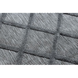 Dywan SANTO SZNURKOWY SIZAL 58365 kratka, trellis antracyt 180x270cm Dywan SANTO SZNURKOWY SIZAL 58365 kratka, trellis antracyt 180x270cm