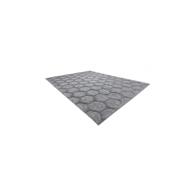 Dywan SANTO SZNURKOWY SIZAL 58391 plaster miodu antracyt 180x270 cm
