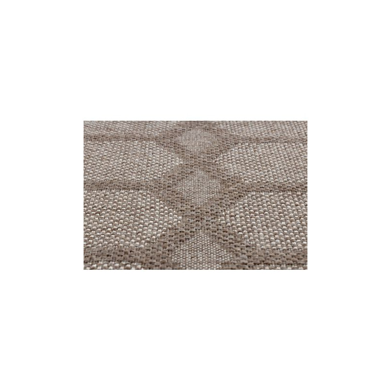 Dywan HOUSE SZNURKOWY SIZAL 40356 Romby, płaskie tkanie, efekt wełny beż 120x170cm