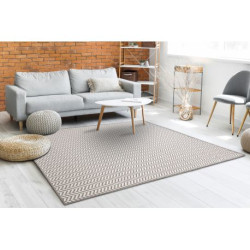 Dywan SISALO SZNURKOWY SIZAL Zygzak 2901 krem / taupe 200x290cm