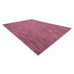 Dywan FISY nowoczesny, SZNURKOWY SIZAL 20774 Kwadraty, melanż róż 200x290cm