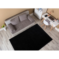 Dywan SOFFI shaggy 5cm czarny 60x250cm
