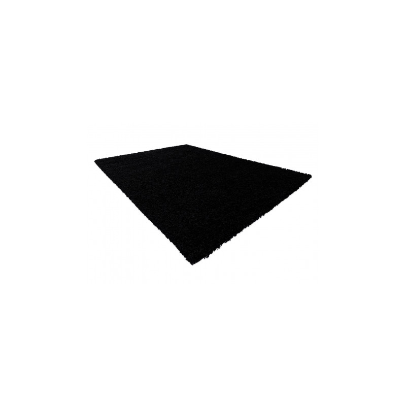 Dywan SOFFI shaggy 5cm czarny 80x300cm Dywan SOFFI shaggy 5cm czarny 80x300cm