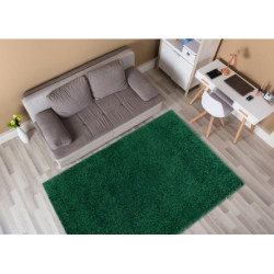 Dywan SOFFI shaggy 5cm butelkowa zieleń 160x220cm Dywan SOFFI shaggy 5cm butelkowa zieleń 160x220cm