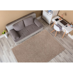 Dywan SOFFI shaggy 5cm beż 120x170cm Dywan SOFFI shaggy 5cm beż 120x170cm