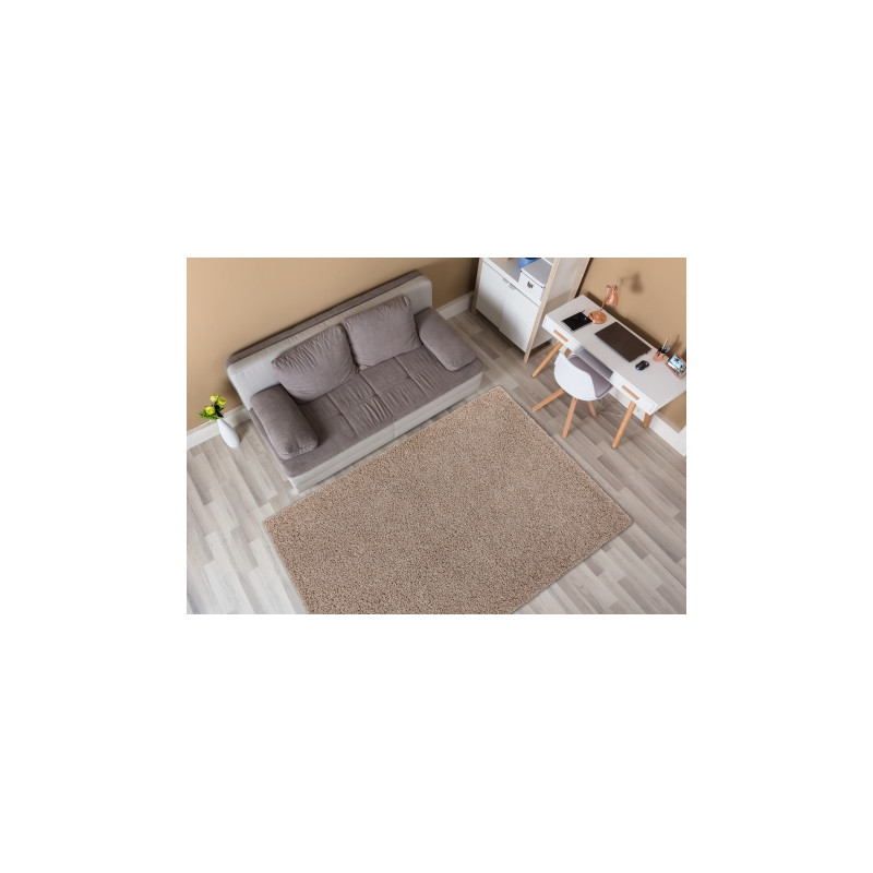 Dywan SOFFI shaggy 5cm beż 120x170cm Dywan SOFFI shaggy 5cm beż 120x170cm