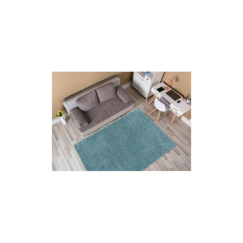 Dywan SOFFI shaggy 5cm niebieski 80x200cm
