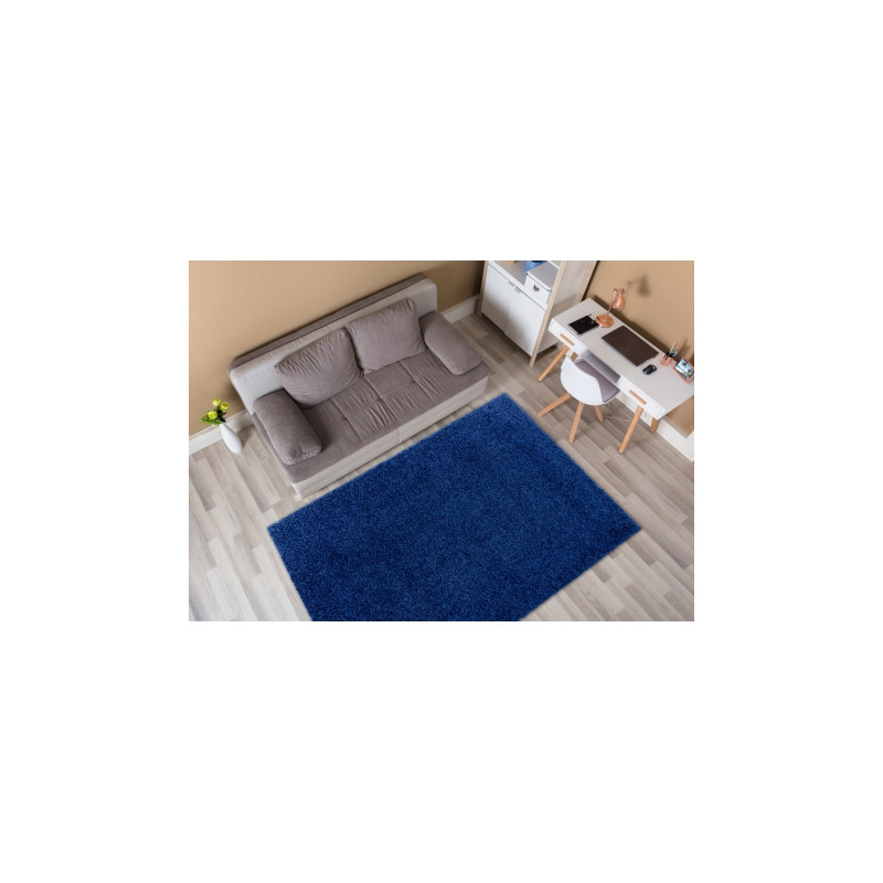 Dywan SOFFI shaggy 5cm granatowy 70x250cm