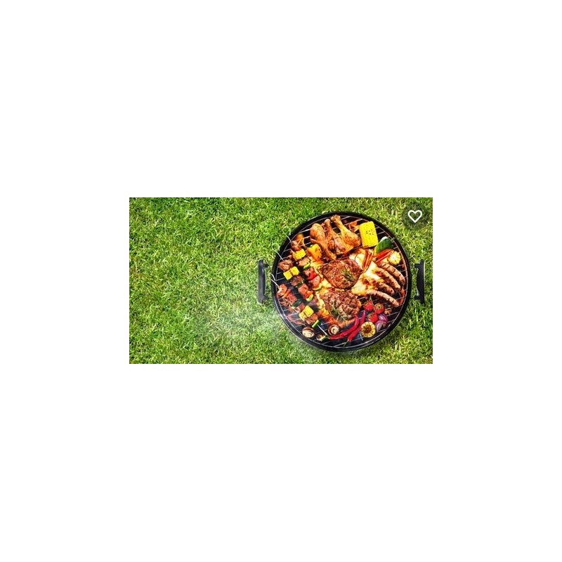 Mata pod grilla BBQ sztuczna trawa Intens 100x100