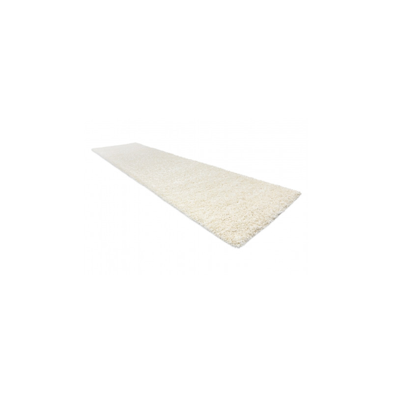 Dywan, Chodnik SOFFI shaggy 5cm krem - do kuchni, przedpokoju, na korytarz 60x250cm Dywan, Chodnik SOFFI shaggy 5cm krem - do kuchni, przedpokoju, na korytarz 60x250cm