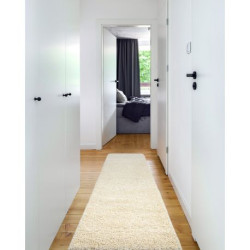 Dywan, Chodnik SOFFI shaggy 5cm krem - do kuchni, przedpokoju, na korytarz 60x250cm Dywan, Chodnik SOFFI shaggy 5cm krem - do kuchni, przedpokoju, na korytarz 60x250cm
