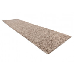 Dywan, Chodnik SOFFI shaggy 5cm beż - do kuchni, przedpokoju, na korytarz 80x200cm