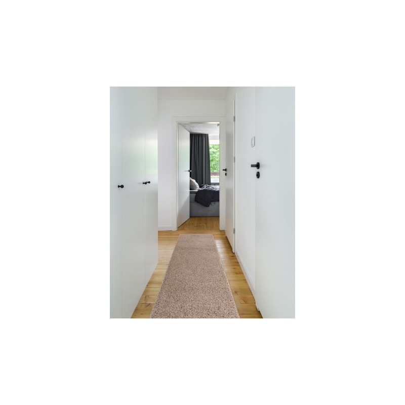 Dywan, Chodnik SOFFI shaggy 5cm beż - do kuchni, przedpokoju, na korytarz 80x250cm