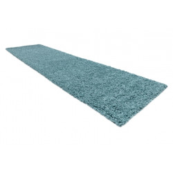 Dywan, Chodnik SOFFI shaggy 5cm niebieski - do kuchni, przedpokoju, na korytarz 70x300cm