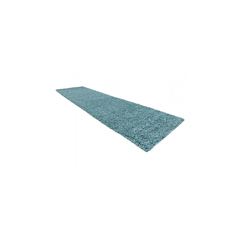 Dywan, Chodnik SOFFI shaggy 5cm niebieski - do kuchni, przedpokoju, na korytarz 70x300cm Dywan, Chodnik SOFFI shaggy 5cm niebieski - do kuchni, przedpokoju, na korytarz 70x300cm