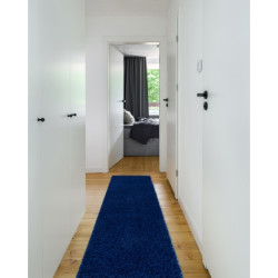 Dywan, Chodnik SOFFI shaggy 5cm granat - do kuchni, przedpokoju, na korytarz 60x100cm