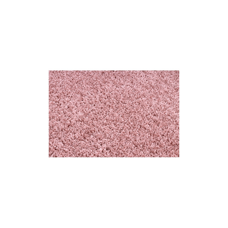 Dywan SOFFI koło shaggy 5cm różowy koło 80cm